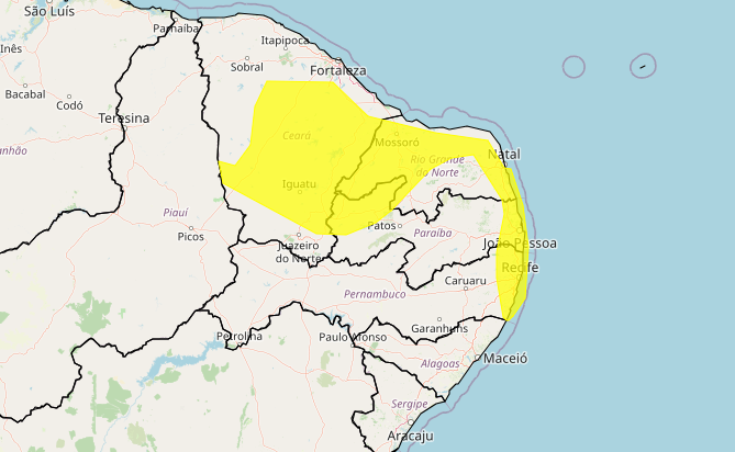 alerta inmet 08-03-2025