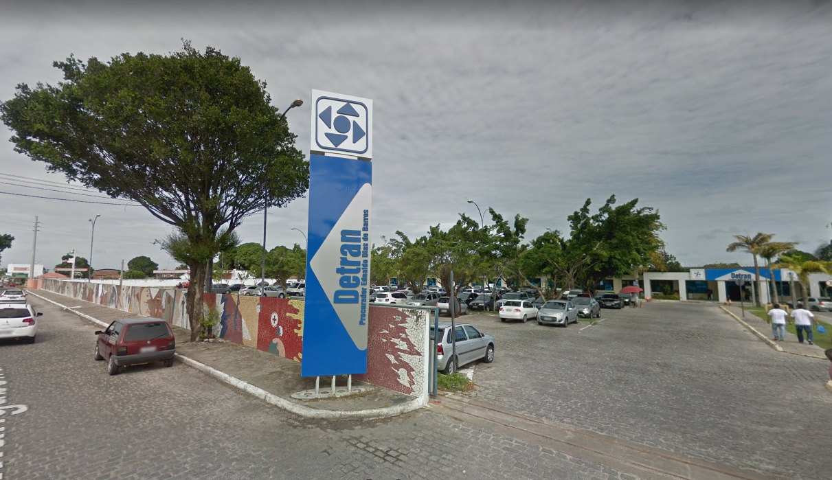 Sede do Detran-PB, em João Pessoa.