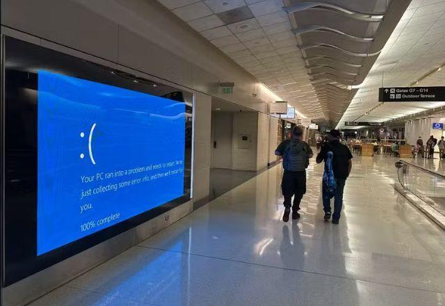 Empresas hospitais e aeroportos no mundo todo foram afetados pela falha no Windows X itsajchan 13cb0b3d18