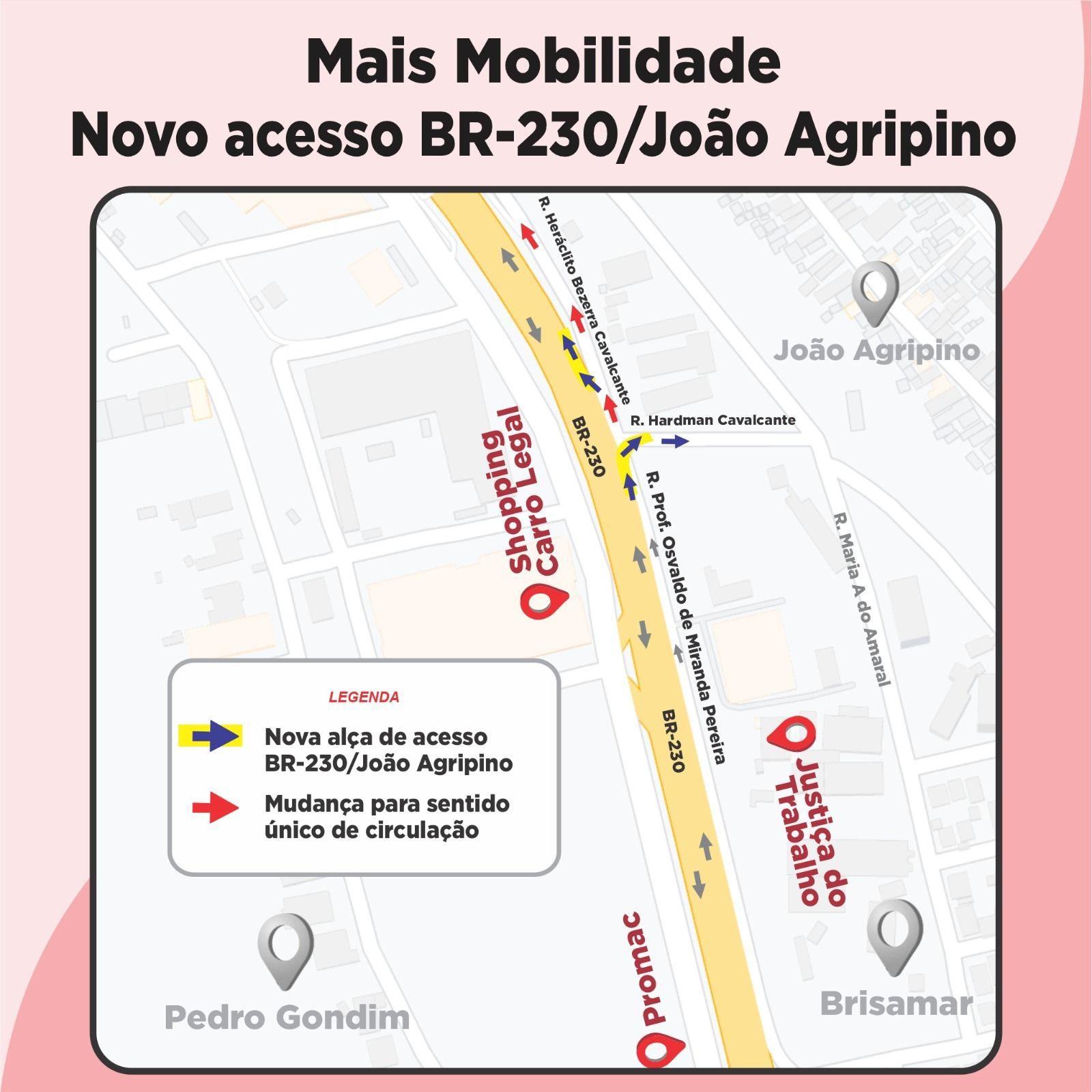 NOVA SINALIZACAO JOAO AGRIPINO