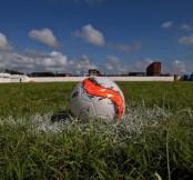 Bola de futebol campo de futebol