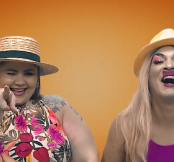 O Esquenta foi apresentado por Heloíse Desireé e Magally Mel