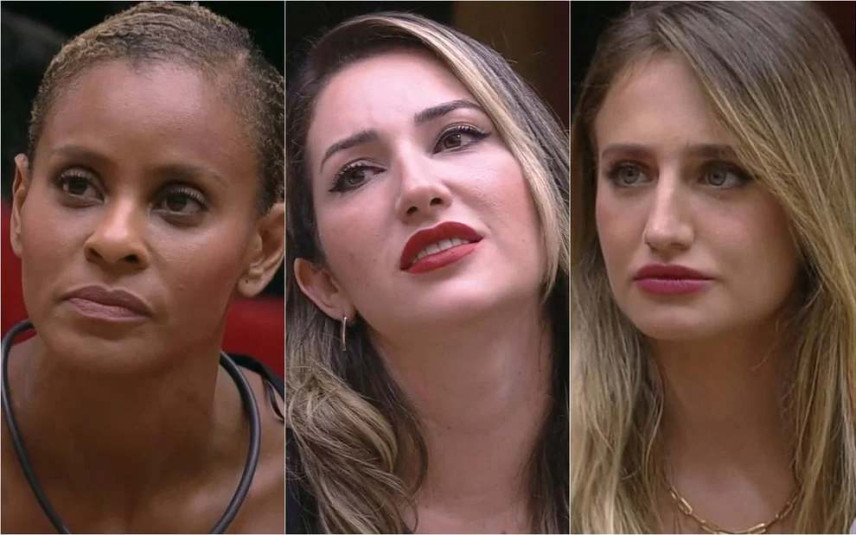 Aline, Amanda e Bruna estão na final
