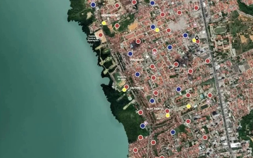 Município passa por risco de afundamento do solo